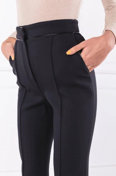Kalhoty | flare fit Elisabetta Franchi černá
