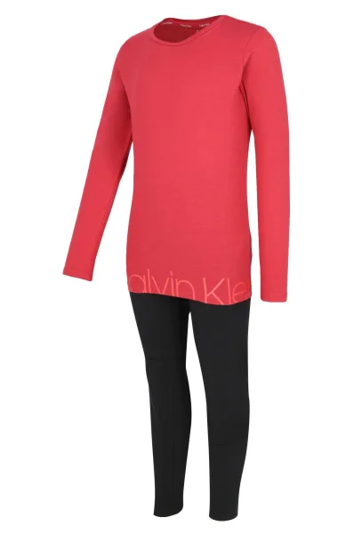 Pyžamo | Relaxed fit Calvin Klein Underwear červený
