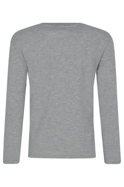 Tričko s dlouhým rukávem | Regular Fit Calvin Klein Underwear šedý