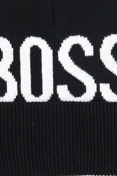 Čepice | s příměsí vlny BOSS Kidswear černá