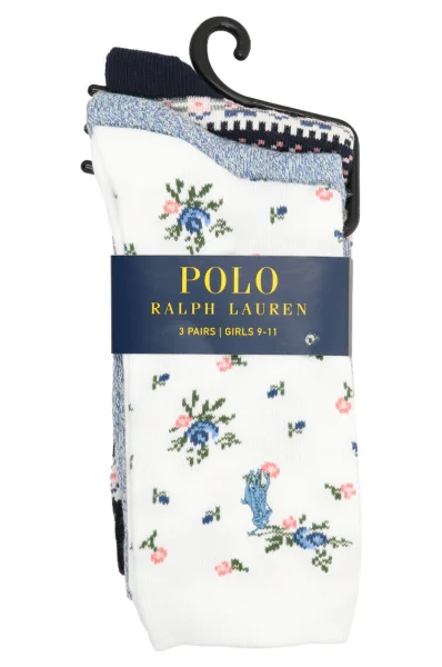 Ponožky 3-pack POLO RALPH LAUREN pestrobarevná