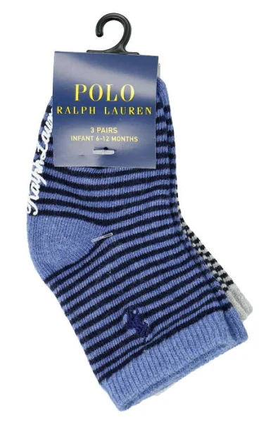 Ponožky 3-pack POLO RALPH LAUREN pestrobarevná