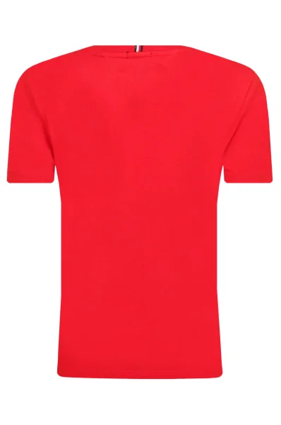 Tričko essential | Regular Fit Tommy Hilfiger červený