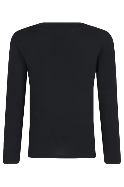 Tričko s dlouhým rukávem OLIVER | Regular Fit Pepe Jeans London černá