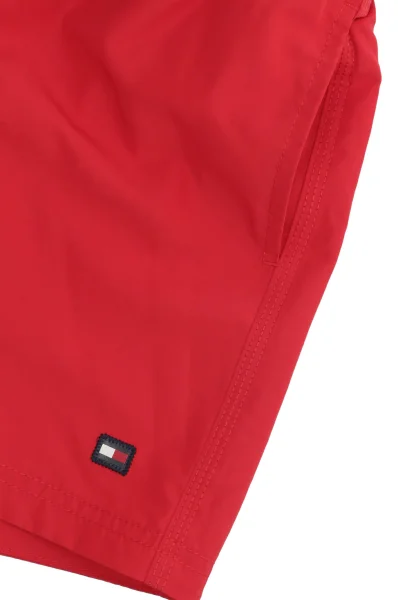 Koupací šortky | Regular Fit Tommy Hilfiger Swimwear červený