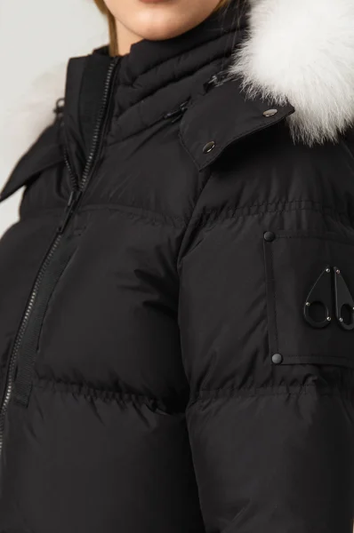 Péřový kabát FOX VALLEY Moose Knuckles černá