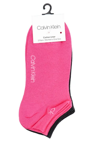 Ponožky 2-pack Calvin Klein růžová
