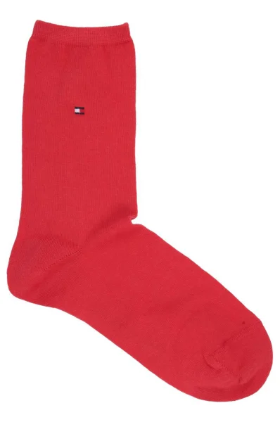 Ponožky 2-pack Tommy Hilfiger červený