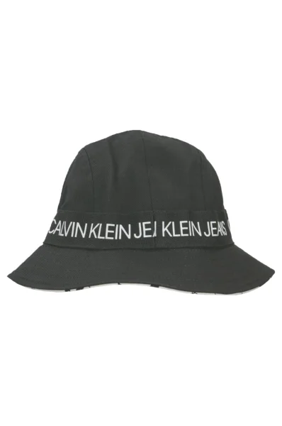 Oboustranný klobouk REVERSIBLE CALVIN KLEIN JEANS černá