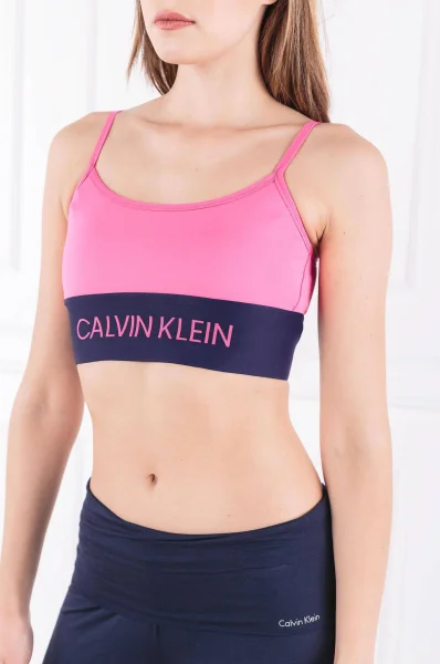 Podprsenka STRAPPY Calvin Klein Performance růžová
