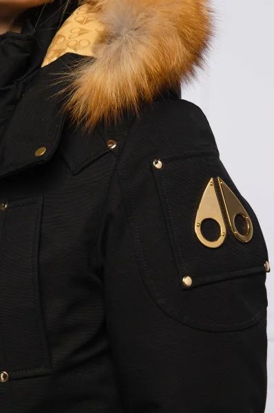 Péřová bunda | Regular Fit Moose Knuckles černá
