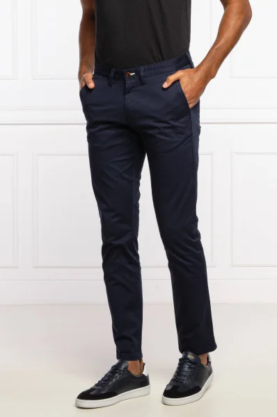 Kalhoty chino | Slim Fit Gant tmavě modrá