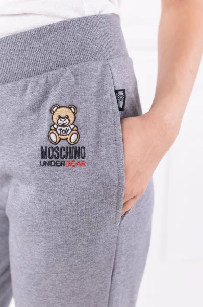 Tepláky | Regular Fit Moschino Underwear šedý