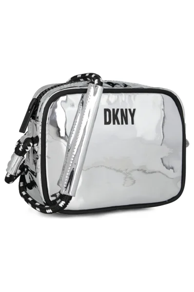 Kabelka na rameno DKNY Kids stříbrný