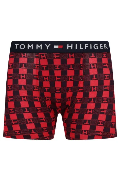 Boxerky 2-pack TH CHECK Tommy Hilfiger červený