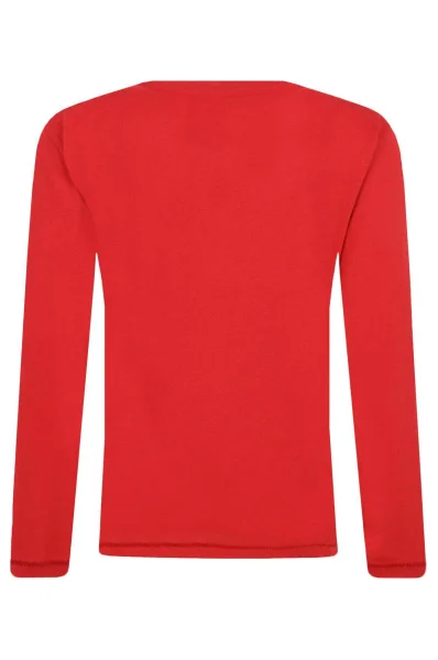 Tričko s dlouhým rukávem RUSSELLY | Regular Fit Pepe Jeans London červený