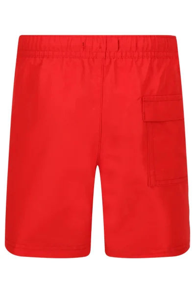Koupací šortky MEDIUM DRAWSTRING | Regular Fit Tommy Hilfiger Swimwear červený