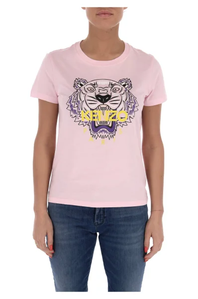 Tričko Tiger | Regular Fit Kenzo růžová