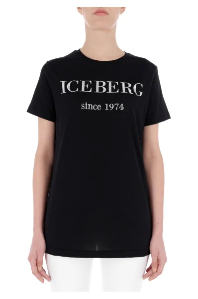 Tričko | Regular Fit Iceberg černá