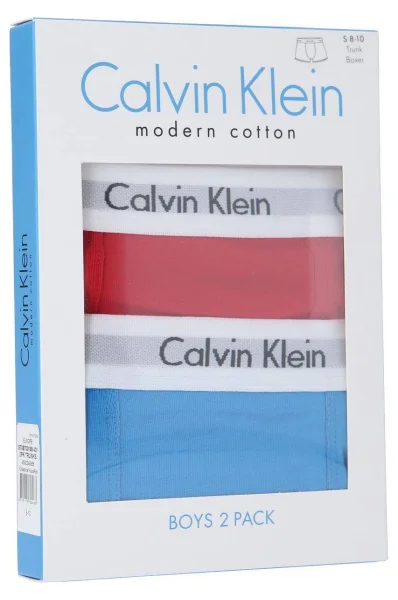 Boxerky 2-pack | Regular Fit Calvin Klein Underwear červený