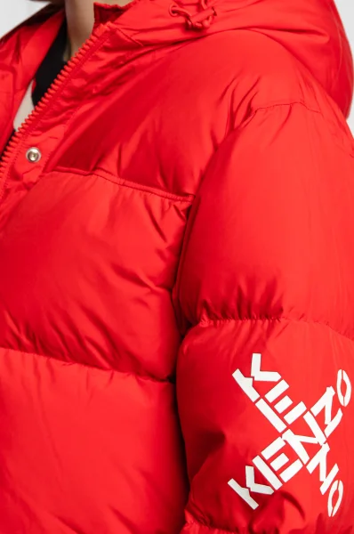 Péřová bunda | Loose fit Kenzo červený