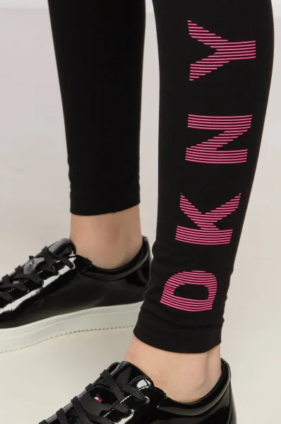 Legíny | Slim Fit DKNY Sport černá