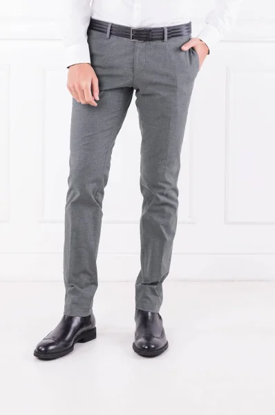 Kalhoty Stanino16-W | Slim Fit BOSS BLACK šedý