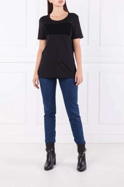 Tričko | Regular Fit Versace Jeans černá