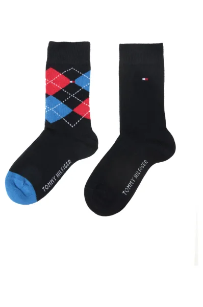 Ponožky 2 Pack Tommy Hilfiger tmavě modrá