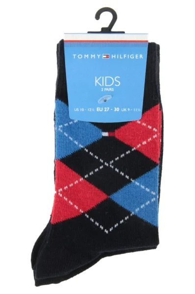 Ponožky 2 Pack Tommy Hilfiger tmavě modrá