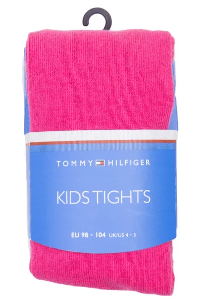Punčochové kalhoty Tommy Hilfiger růžová