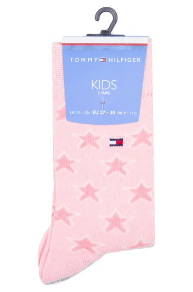 Ponožky 2 Pack Tommy Hilfiger růžová