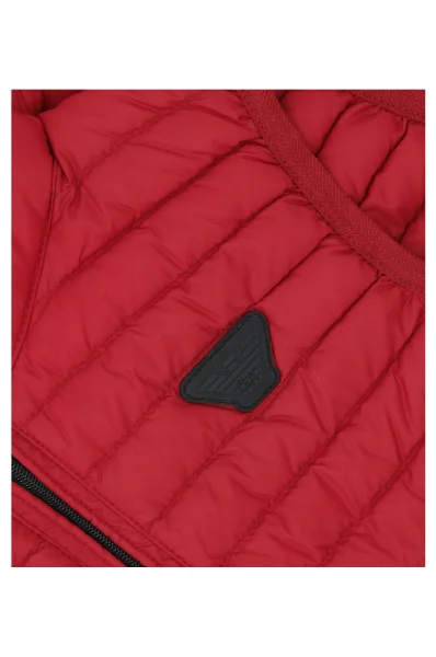 Péřový vesta | Regular Fit Emporio Armani červený