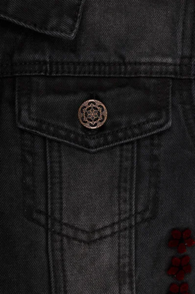 Kurtka jeansowa Garbrielle Desigual černá