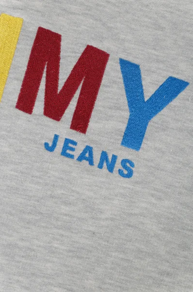 Šaty Tommy Jeans popelavě šedý