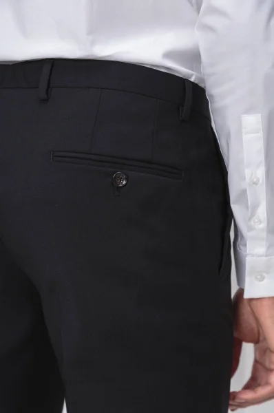 Vlněné kalhoty Blayr | Slim Fit Joop! černá