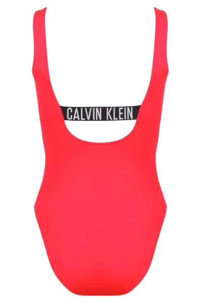 Plavky Square scoop Calvin Klein Swimwear růžová