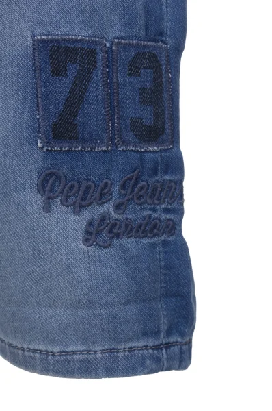 ŠORTKY SNIPPET Pepe Jeans London modrá