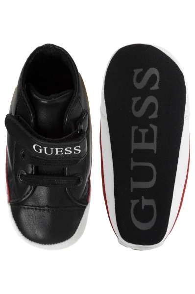 Dětské botičky Guess černá