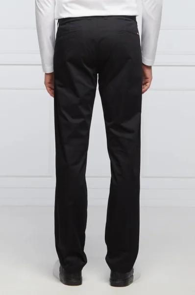 Kalhoty | Regular Fit Emporio Armani černá