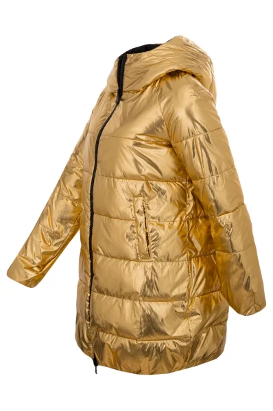 Oboustranný kabát Pinko zlatý