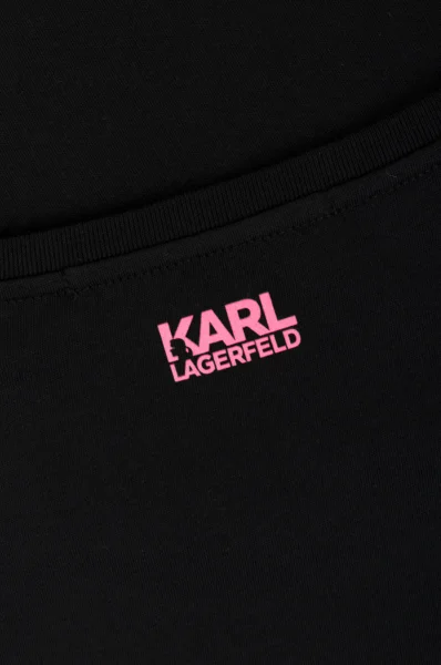 Tričko Lightning Bolt  Karl Lagerfeld černá