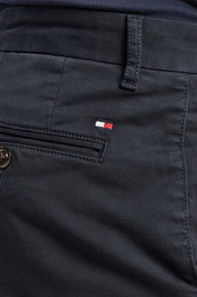 Kalhoty chino DENTON CHIN | Straight fit Tommy Hilfiger tmavě modrá