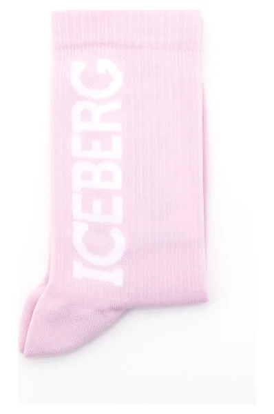 Ponožky Iceberg pudrově růžový
