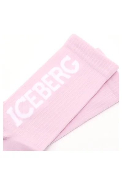 Ponožky Iceberg pudrově růžový