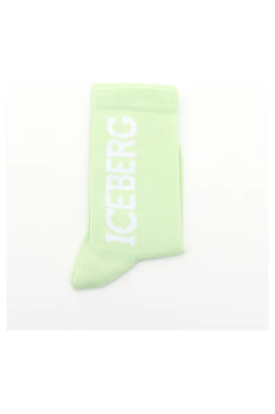 Ponožky Iceberg limetkově zelený