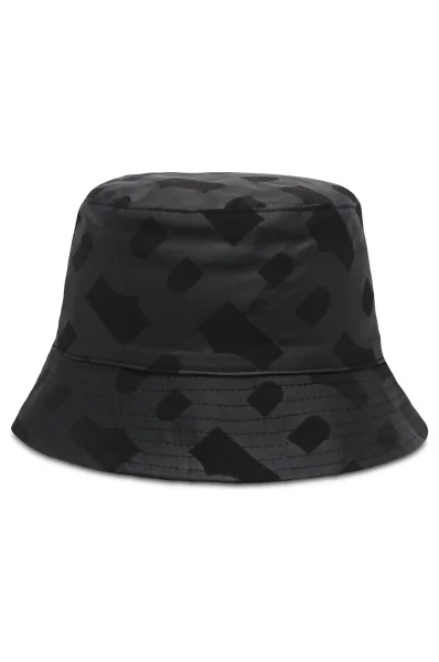 Oboustranný klobouk BOSS Kidswear černá