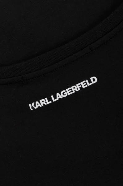 Tričko Ikonik Emoji Karl Lagerfeld černá
