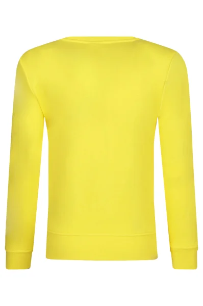 Mikina | Regular Fit BOSS Kidswear žlutý