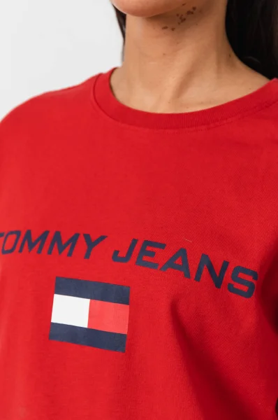 Tričko TJW 90s LOGO | Regular Fit Tommy Jeans červený